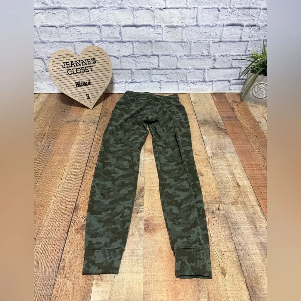 Lululemon Ready to Rulu Jogger 29" Heritage Camo Dark Olive Green Twill Size 4